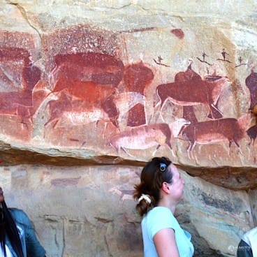 Drakensberg Kamberg Cave Art & Mandela Capture Site Tour | Amity Adventure | Cape Town Tours